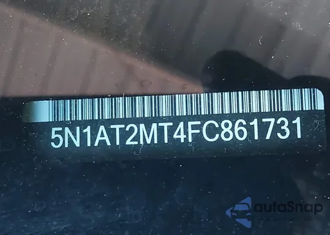 2015 Nissan Rogue Sv from USA, damaged, VIN 5N1AT2MT4FC861731